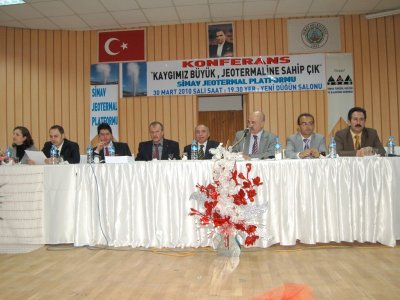 Kütahya-Simav&#8217;da Jeotermal Konferansı Düzenlendi.