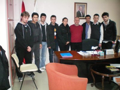 Öğrenci Üyelerimiz Odamızı Ziyaret Etti.