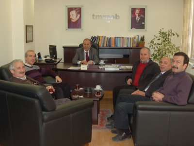 Oda Yönetim Kurulumuz TMMOB'yi Ziyaret Etti.