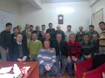 TTK KARADON TAŞKÖMÜRÜ İŞLETME MÜESSESESİ GELİK İŞLETMESİNDE ÜYE TOPLANTISI YAPILDI