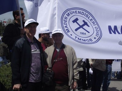 1 MAYIS`TA ALANLARDAYDIK.