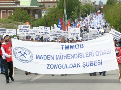 15 MAYIS 2011 ANKARA TMMOB MİTİNGİNE KATILDIK