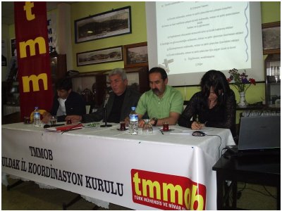 TMMOB ÜCRETLİ MÜHENDİS MİMAR ŞEHİR PLANCILARI VE İŞSİZLİK ZONGULDAK YEREL KURULTAYI DÜZENLENDİ