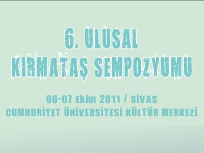 6.Ulusal Kırmataş Sempozyumu Programı Açıklandı.