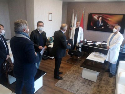 ODAMIZ ZONGULDAK, KÜTAHYA ve ANKARADA 3 HASTAHANEYE SOLUNUM CİHAZI HİBE ETTİ
