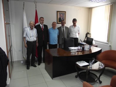 JEOFİZİK MÜHENDİSLERİ ODASI YÖNETİMİ ODAMIZI ZİYARET ETTİ