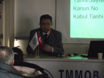 "İş sağlığı ve Güvenliği Yasası" Konulu Söyleşi Düzenlendi.