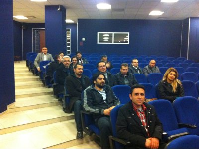 Konya`da Teknik Nezaretçi Yenileme Eğitimi yapıldı. 
