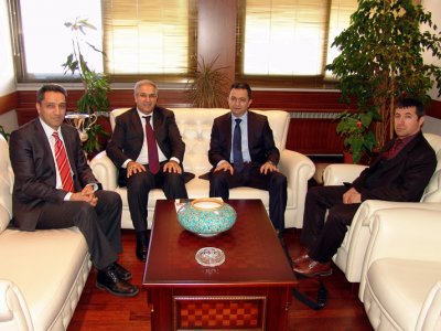 EÜAŞ GENEL MÜDÜRÜ ZİYARET EDİLDİ.