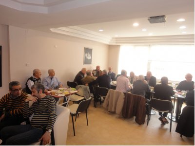 Mart ayı emekli üye toplantısı yapıldı.