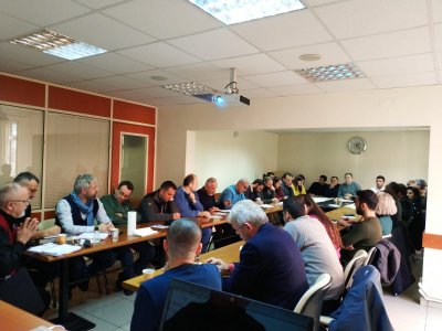 46. DÖNEM 5. MERKEZ-ŞUBELER ORTAK TOPLANTISI YAPILDI