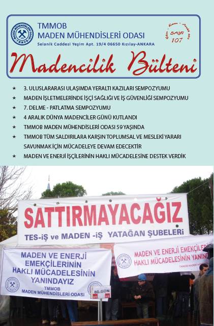 MADENCİLİK BÜLTENİ